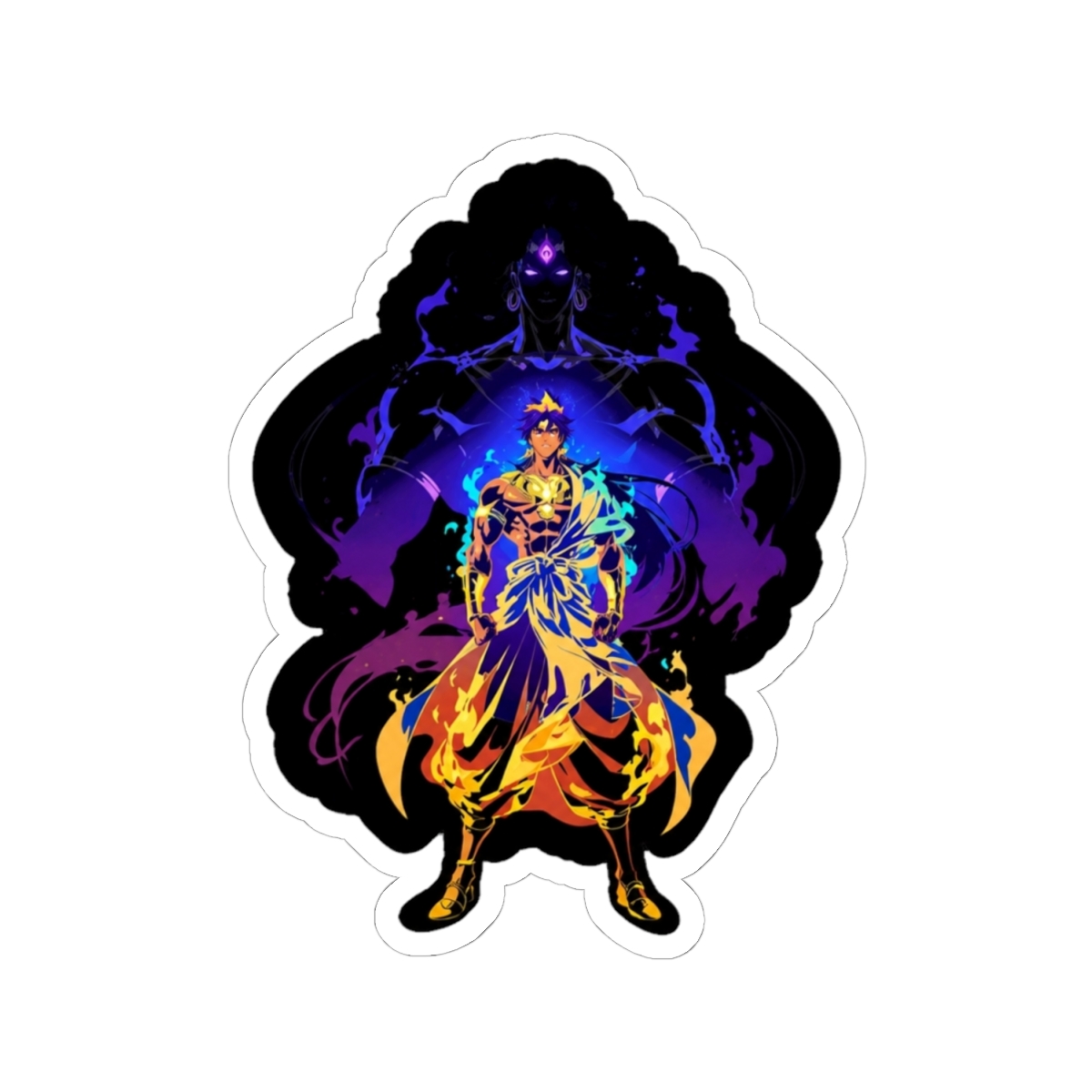Sinbad Confident Pose Fan Art Sticker | Magi: Labyrinth of Magic - alternate angle 1, merchandise